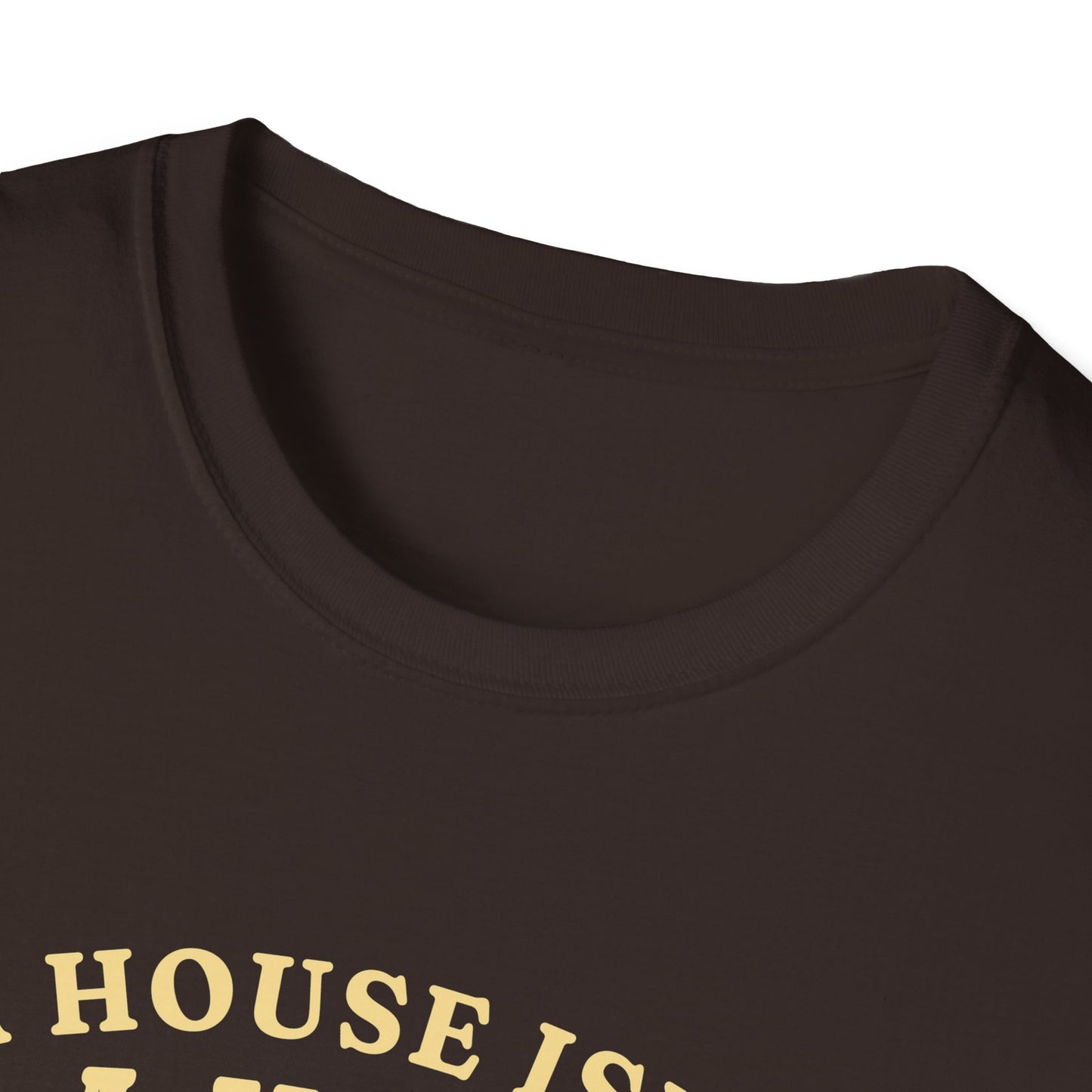 Cocker Spaniel T Shirt – 'A House Isn’t a Home' Quote – Unisex Fit