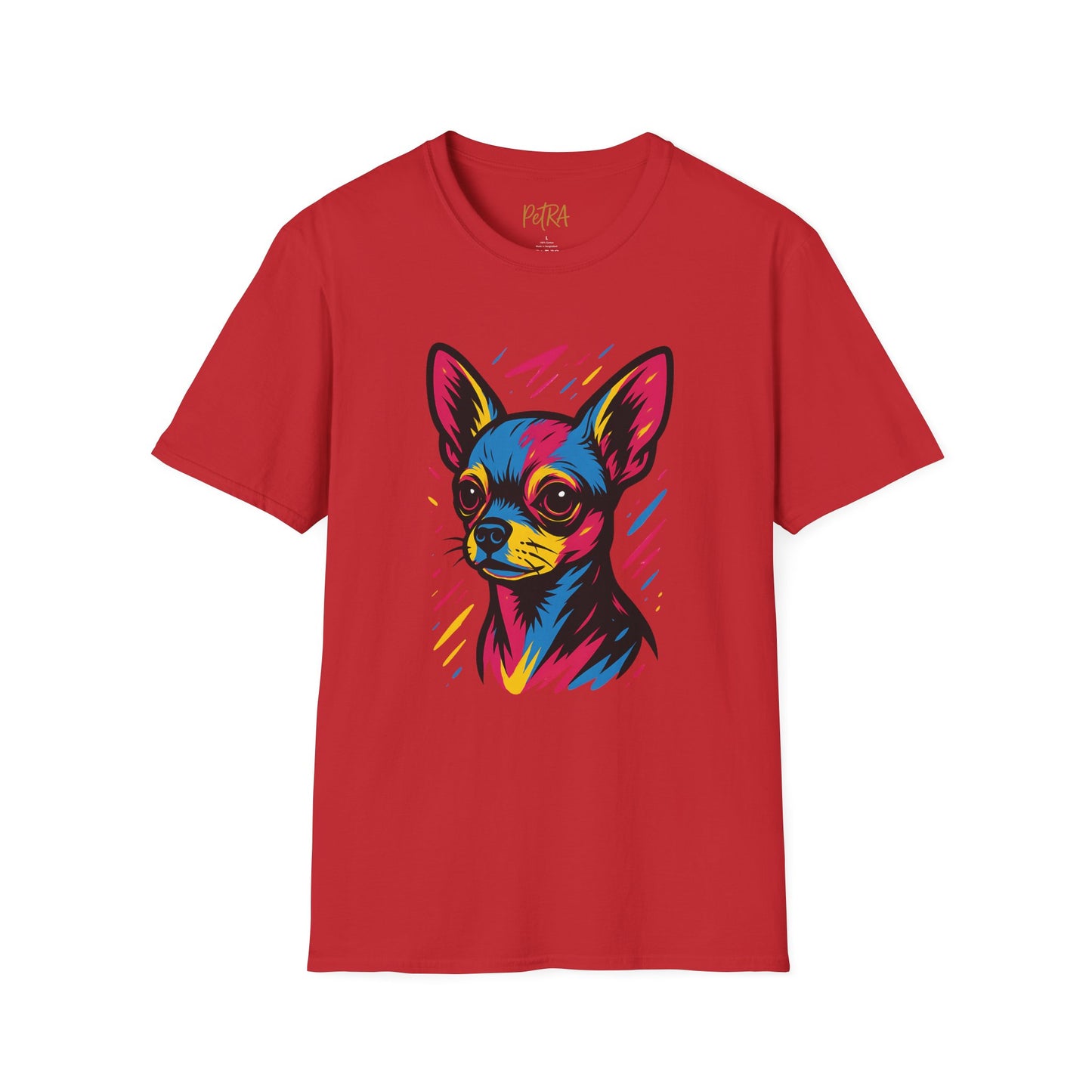 Chihuahua T Shirt – Neo Pop Art Portrait – Unisex Fit