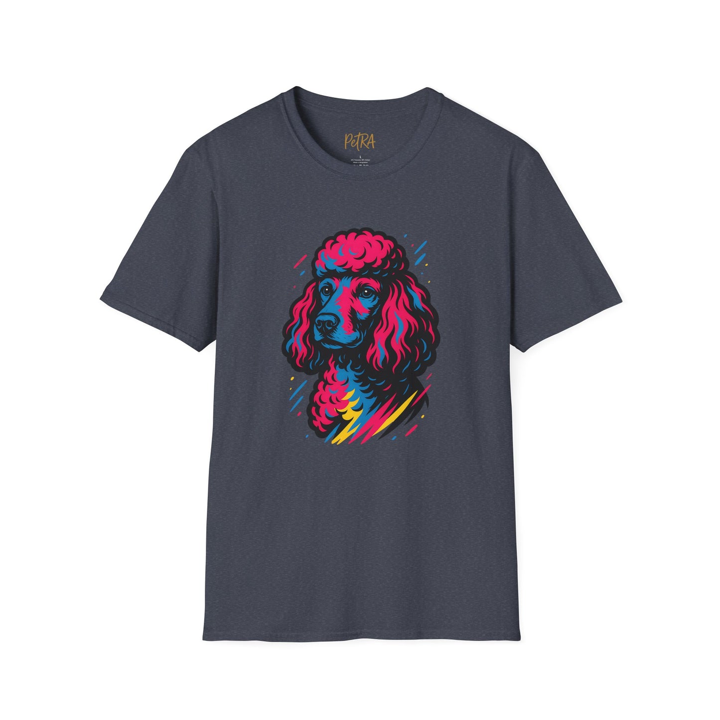 Poodle T Shirt – Neo Pop Art Portrait – Unisex Fit