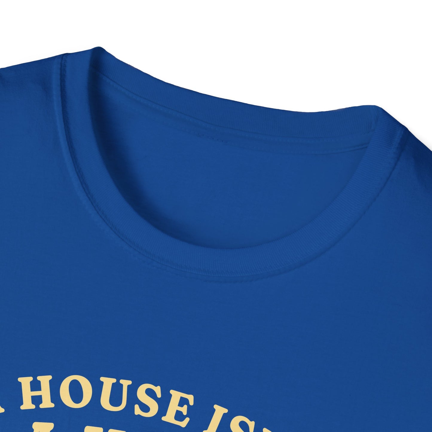 Cocker Spaniel T Shirt – 'A House Isn’t a Home' Quote – Unisex Fit