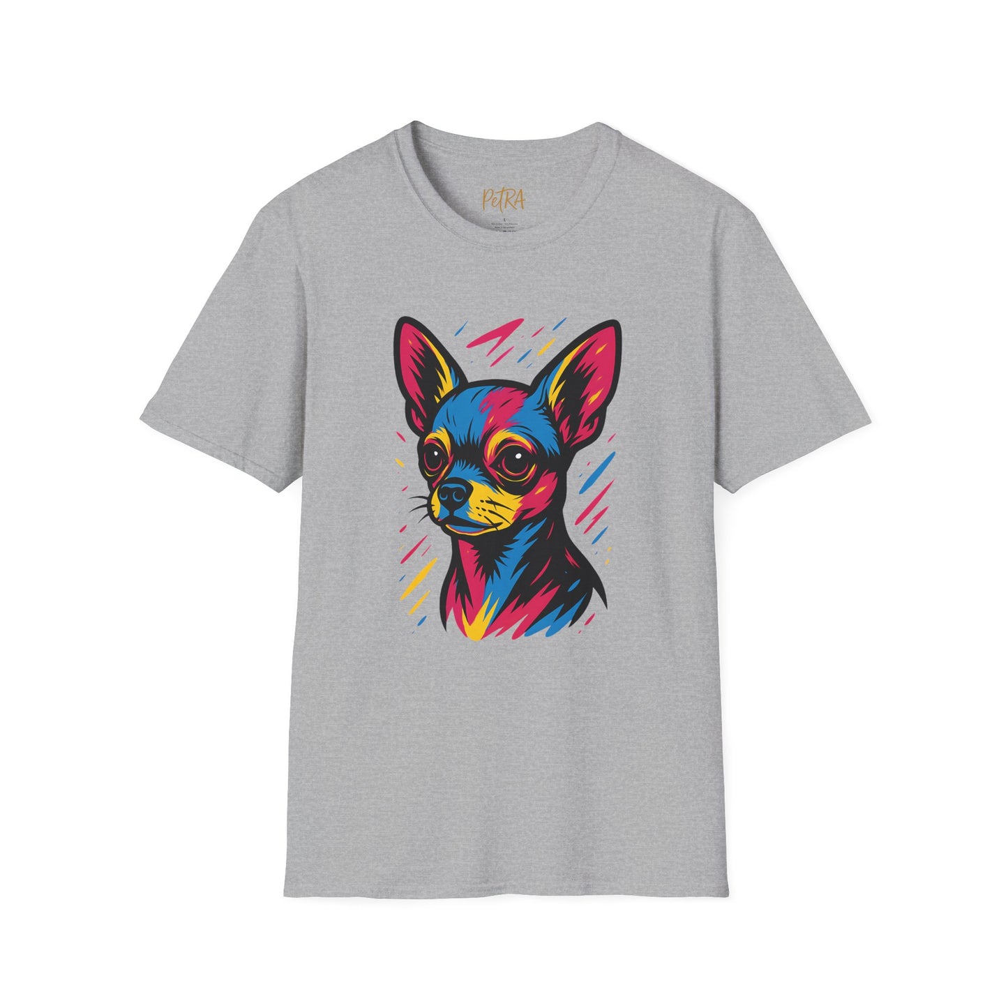 Chihuahua T Shirt – Neo Pop Art Portrait – Unisex Fit
