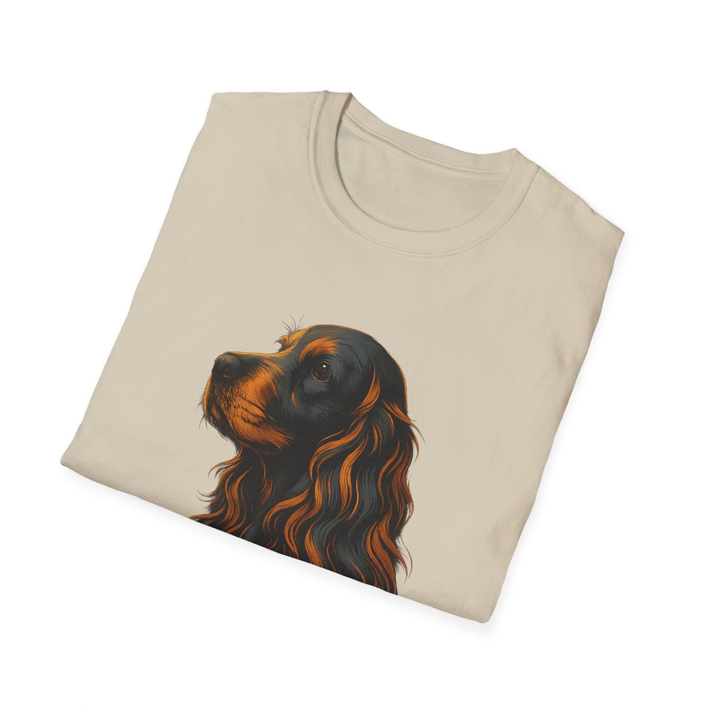 Cocker Spaniel T Shirt – Elegant Head Study Portrait – Unisex Fit