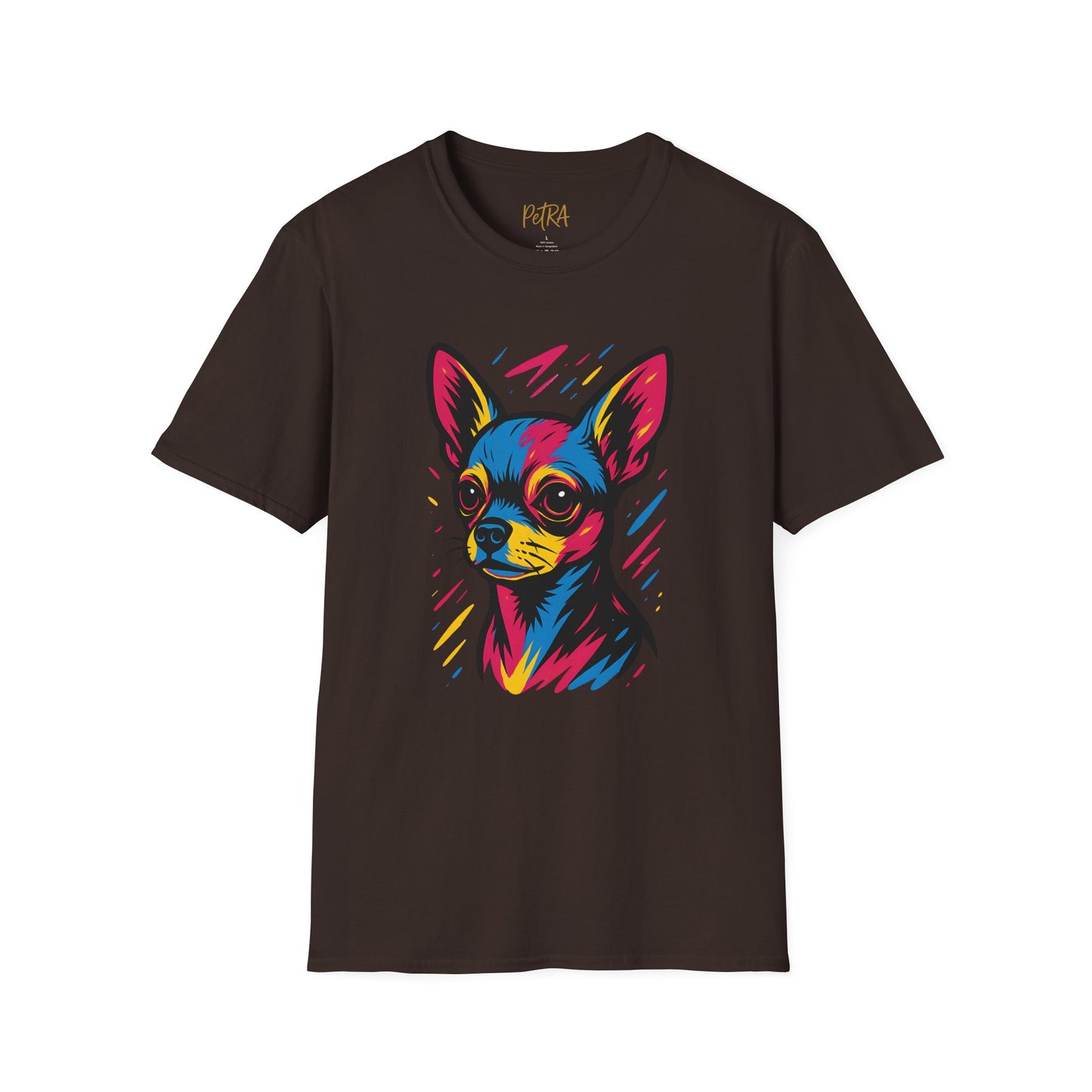 Chihuahua T Shirt – Neo Pop Art Portrait – Unisex Fit