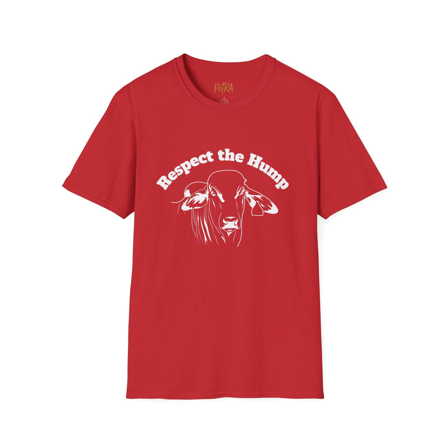Brahman Tee – 'Respect the Hump' Breed Quote – Unisex Fit