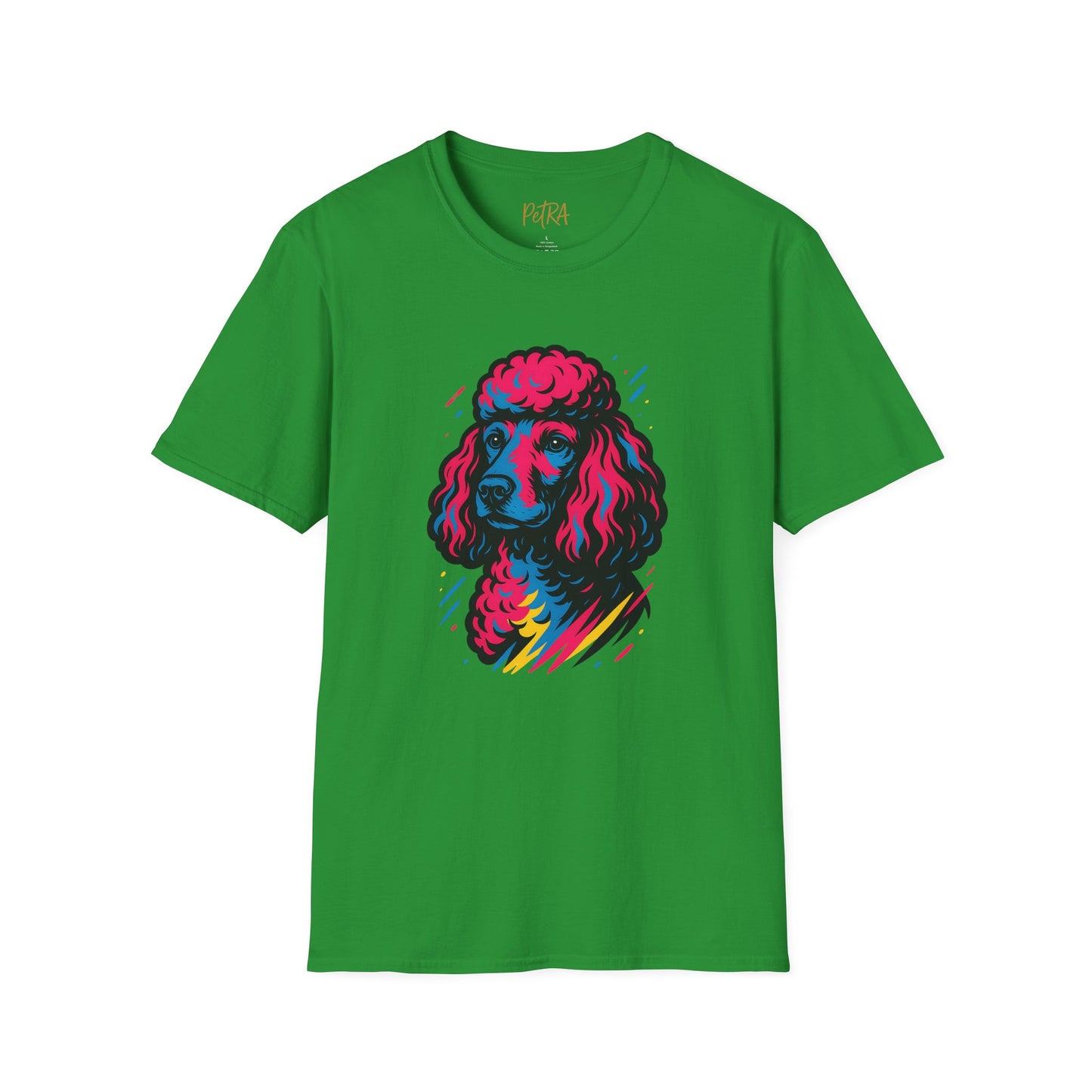 Poodle T Shirt – Neo Pop Art Portrait – Unisex Fit