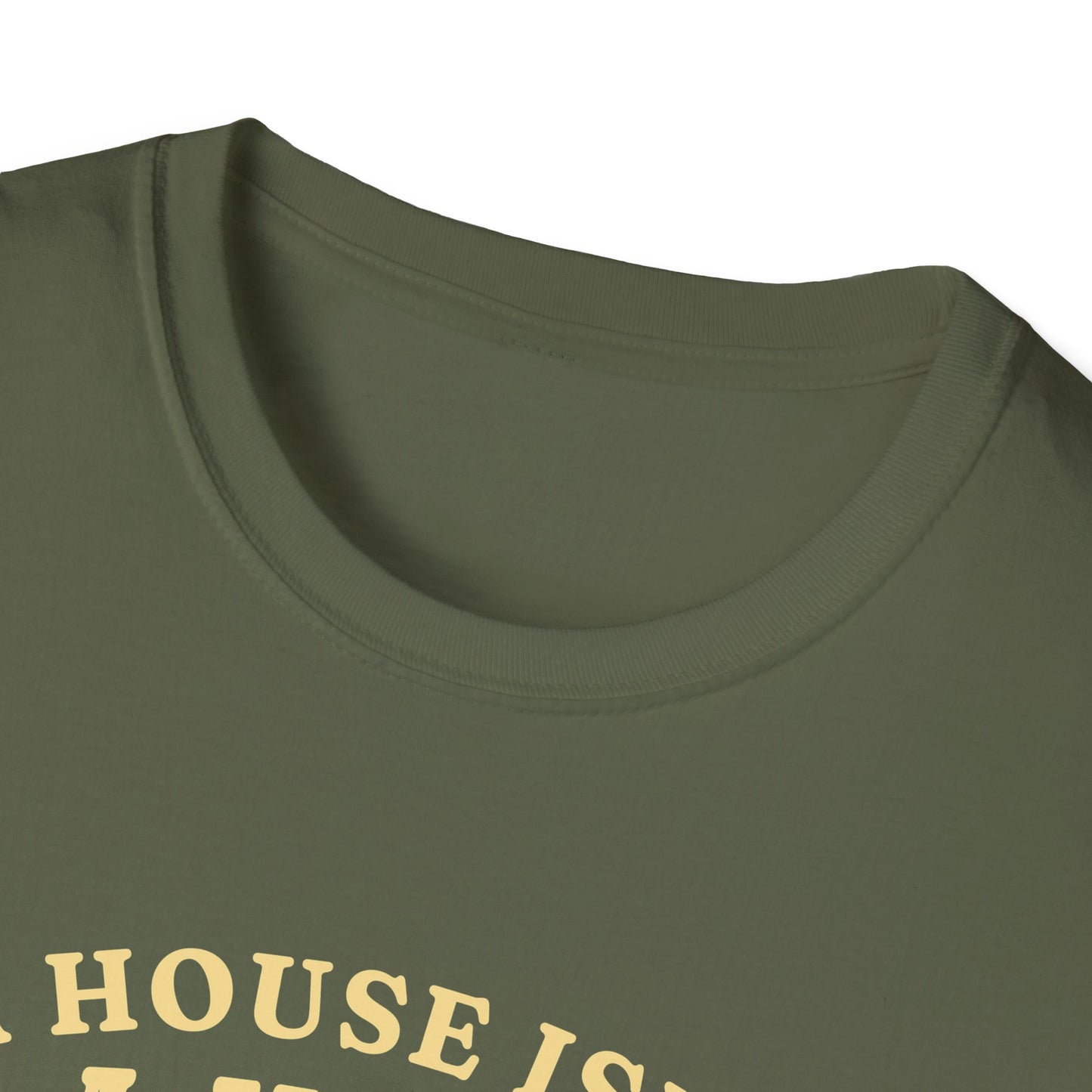 Cocker Spaniel T Shirt – 'A House Isn’t a Home' Quote – Unisex Fit
