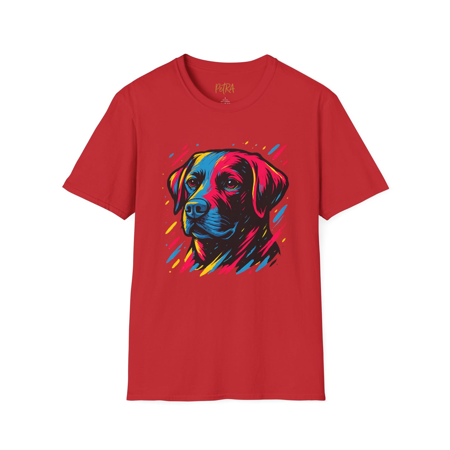 Labrador T Shirt – Neo Pop Art Portrait – Unisex Fit
