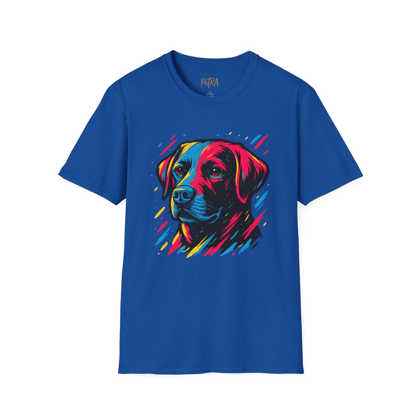 Labrador T Shirt – Neo Pop Art Portrait – Unisex Fit