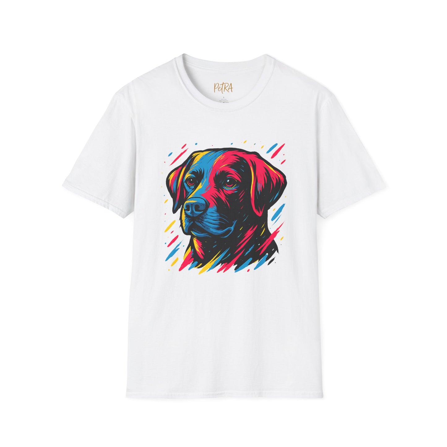 Labrador T Shirt – Neo Pop Art Portrait – Unisex Fit