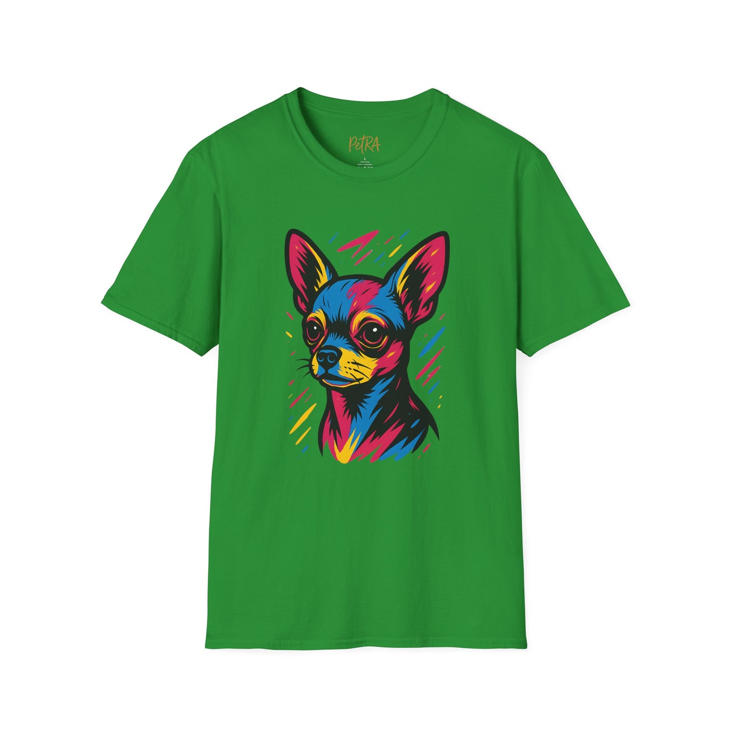 Chihuahua T Shirt – Neo Pop Art Portrait – Unisex Fit