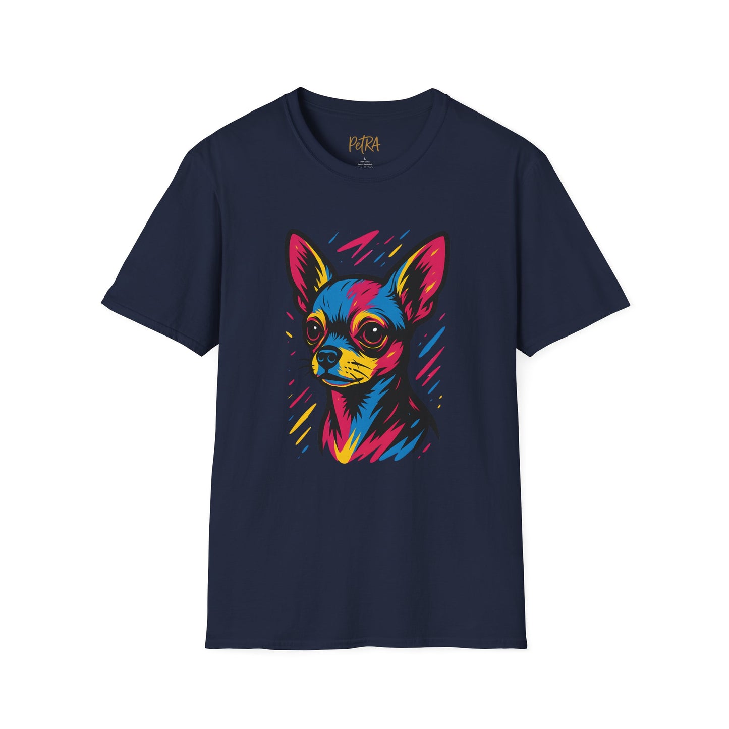 Chihuahua T Shirt – Neo Pop Art Portrait – Unisex Fit