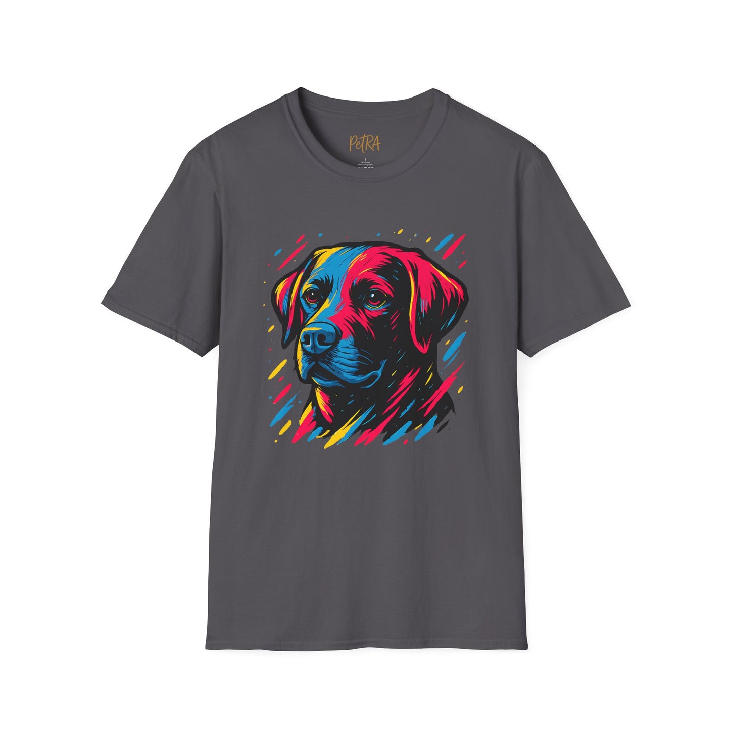 Labrador T Shirt – Neo Pop Art Portrait – Unisex Fit