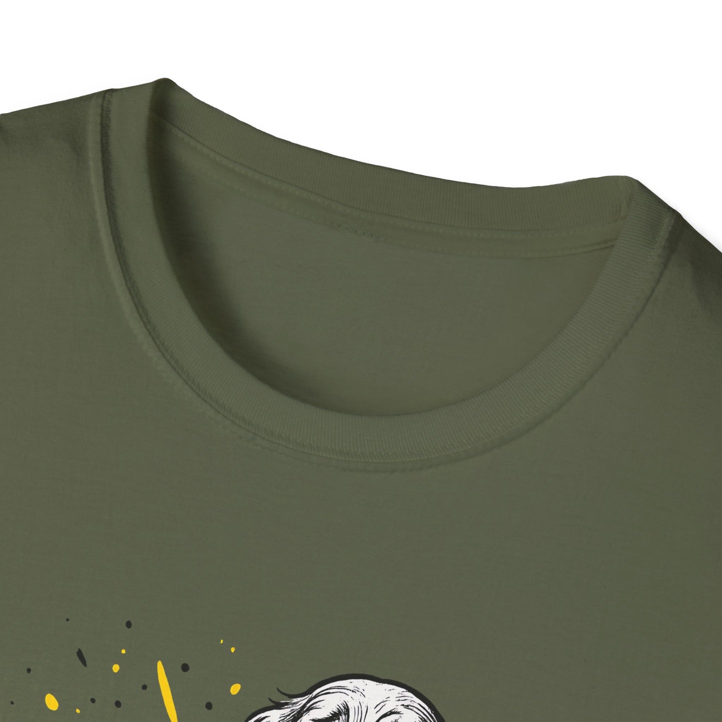 Cocker Spaniel T Shirt – Spilled Paint Design – Unisex Fit