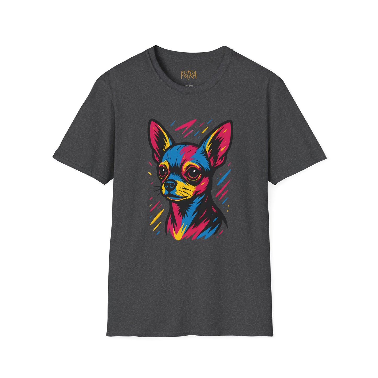 Chihuahua T Shirt – Neo Pop Art Portrait – Unisex Fit