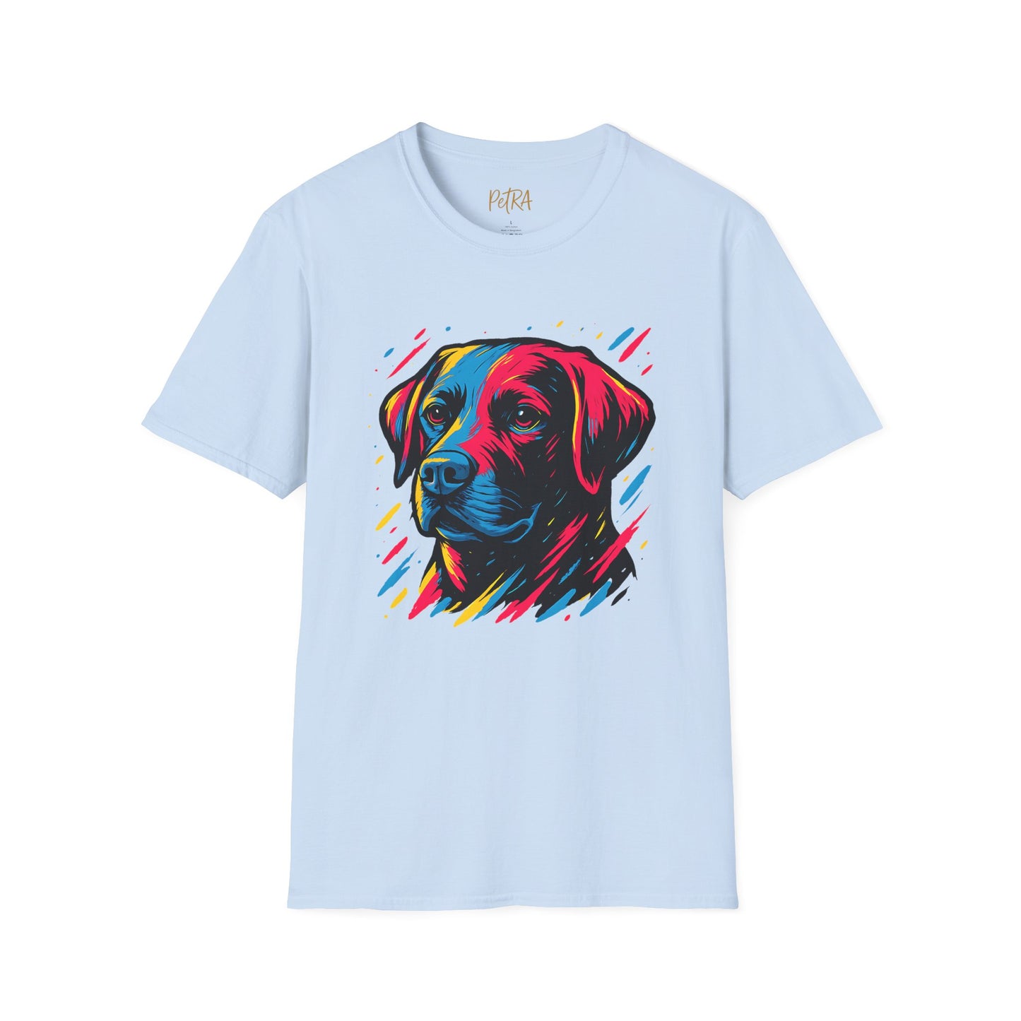 Labrador T Shirt – Neo Pop Art Portrait – Unisex Fit