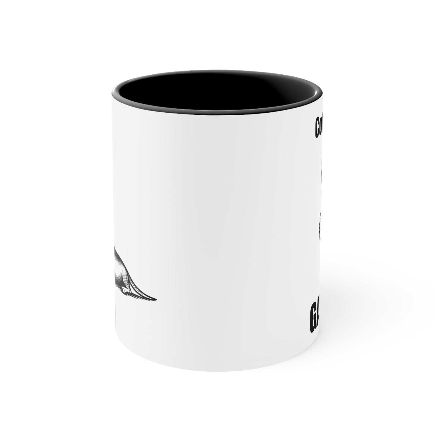Dachshund Mug – 'Coffee Sorted GAME ON' Design – 11oz Accent