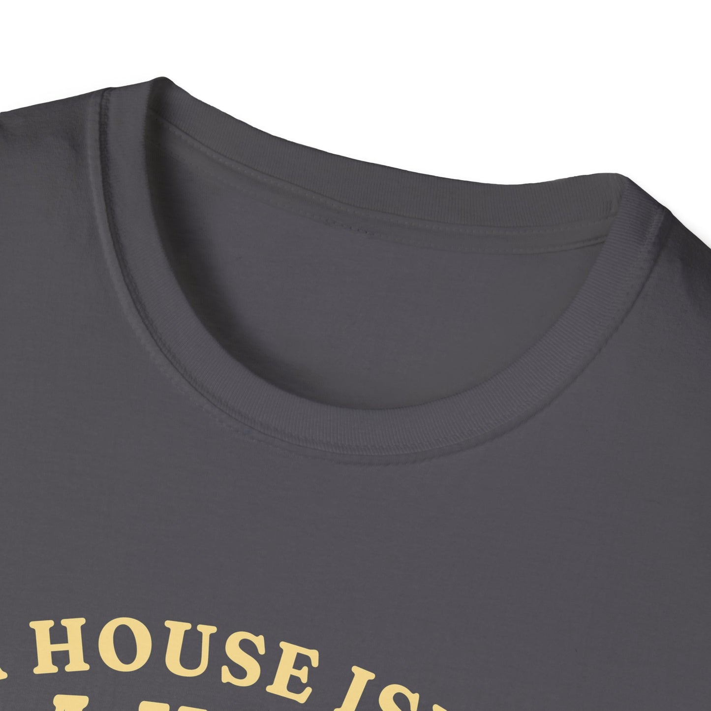 Cocker Spaniel T Shirt – 'A House Isn’t a Home' Quote – Unisex Fit