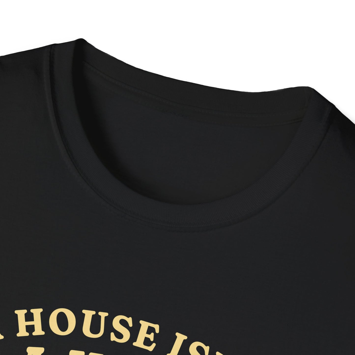 Cocker Spaniel T Shirt – 'A House Isn’t a Home' Quote – Unisex Fit