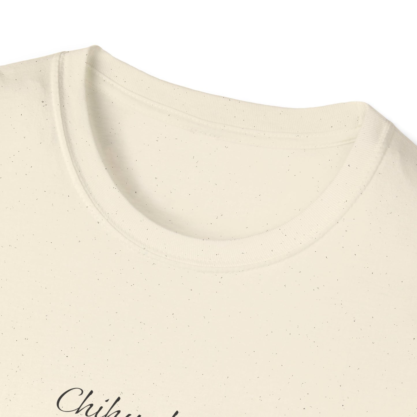 Chihuahua T Shirt – 'Dramatic AF' Sketch Design – Unisex Fit