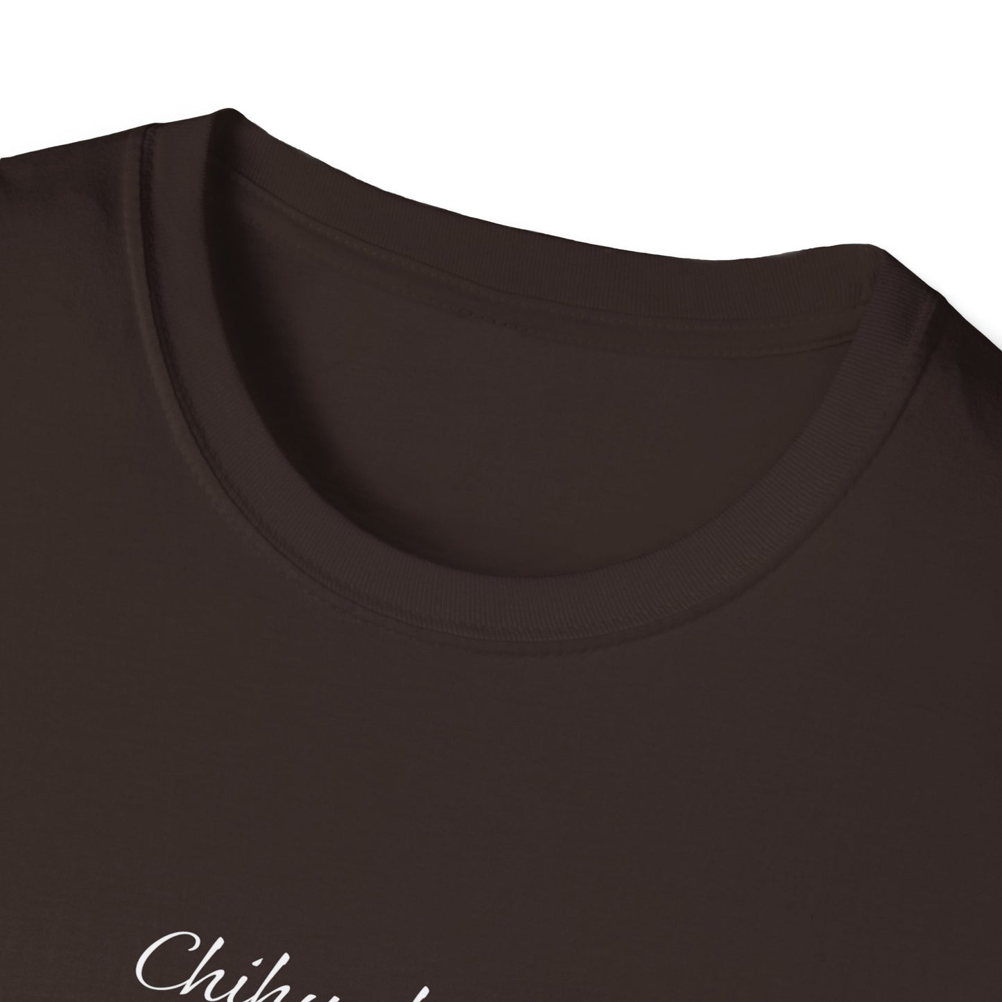 Chihuahua T Shirt – 'Dramatic AF' Sketch Design – Unisex Fit