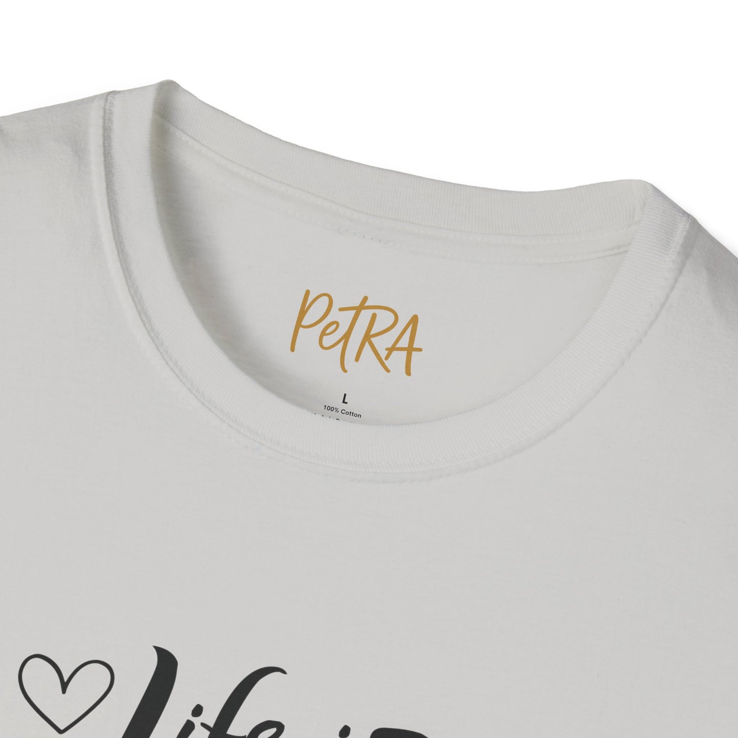 Dog Lover T Shirt – 'Life Is Better with a Dog' Quote Design – Unisex Fit