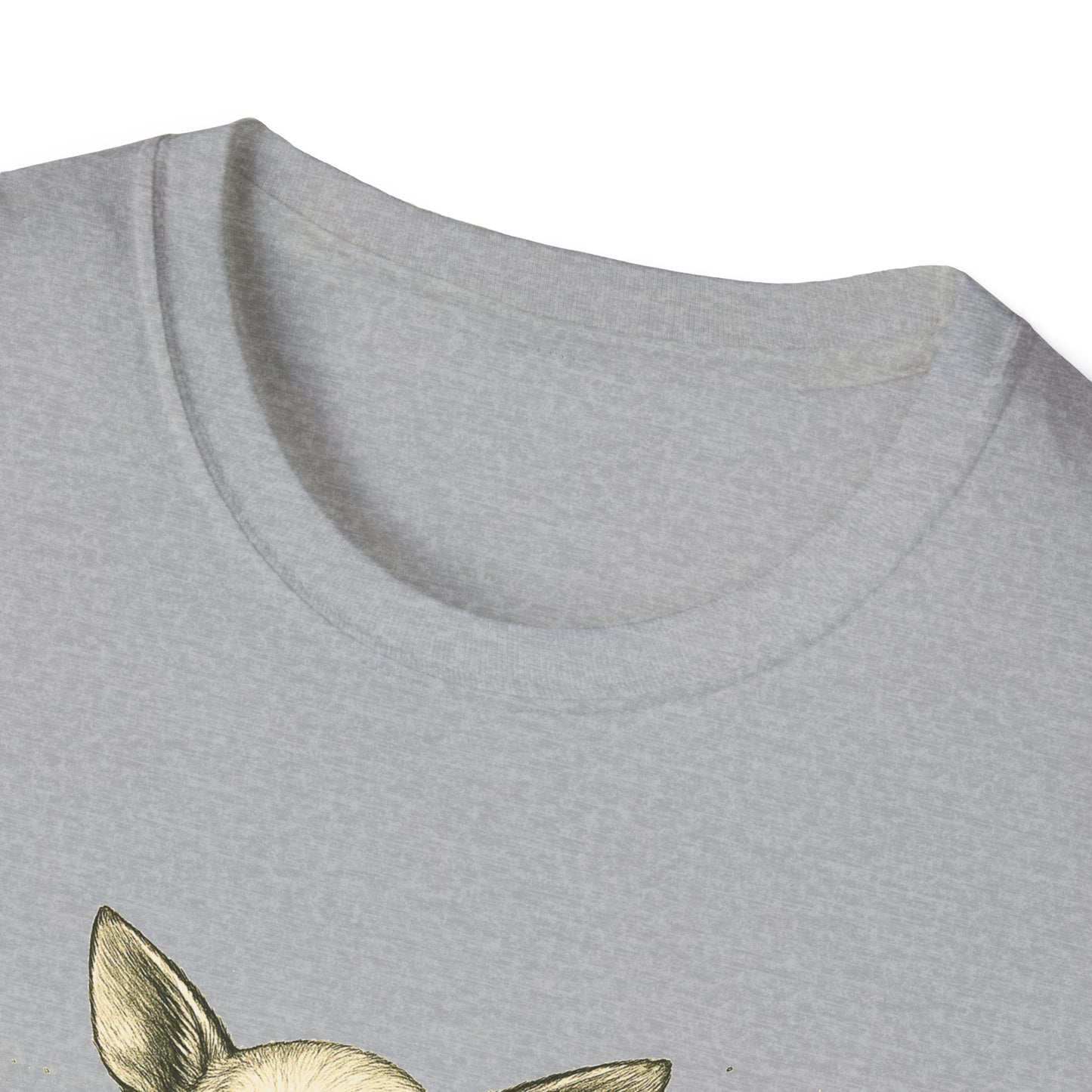 Chihuahua T Shirt – Spilled Paint Design – Unisex Fit
