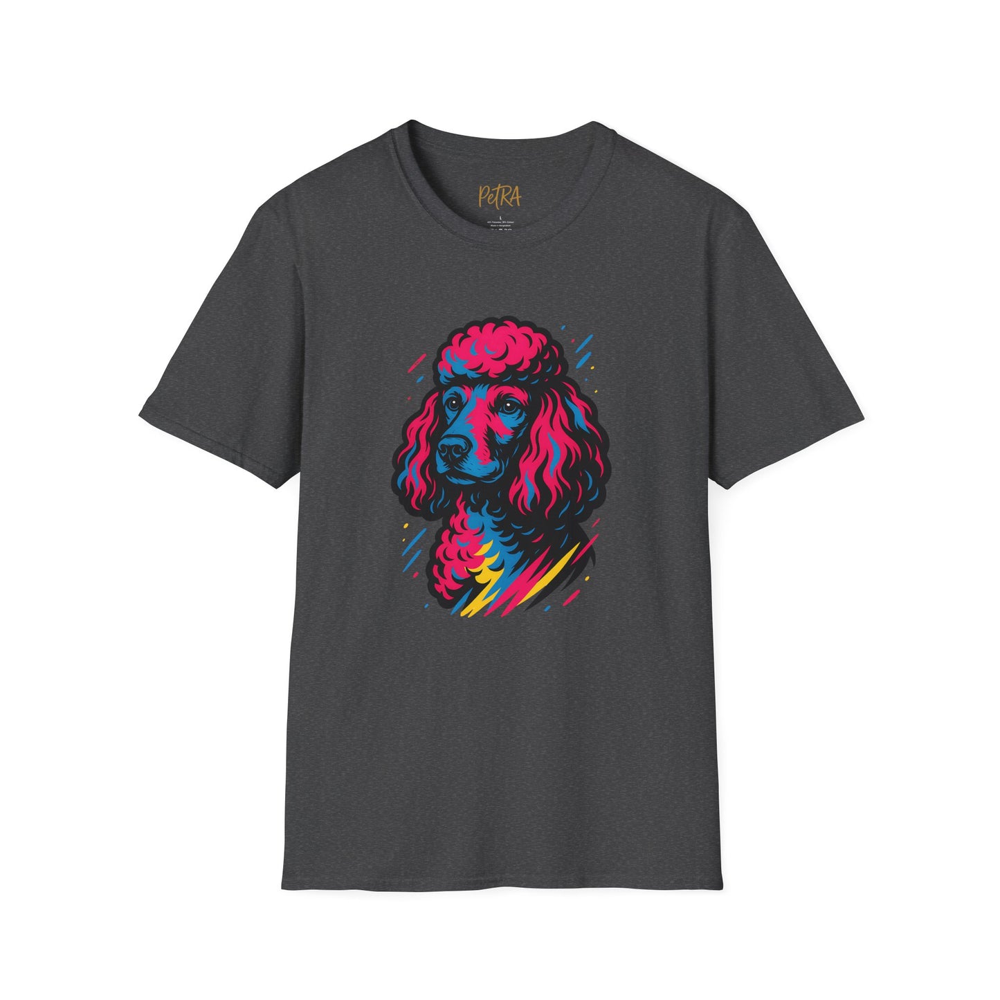 Poodle T Shirt – Neo Pop Art Portrait – Unisex Fit