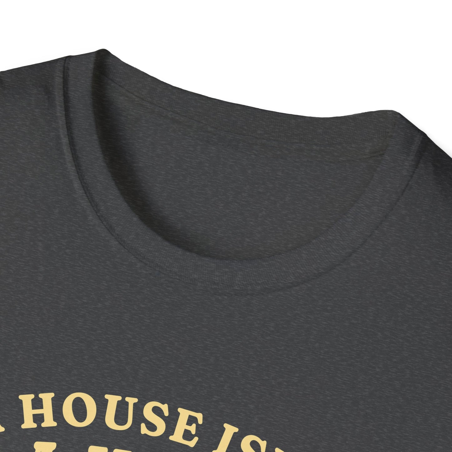 Cocker Spaniel T Shirt – 'A House Isn’t a Home' Quote – Unisex Fit