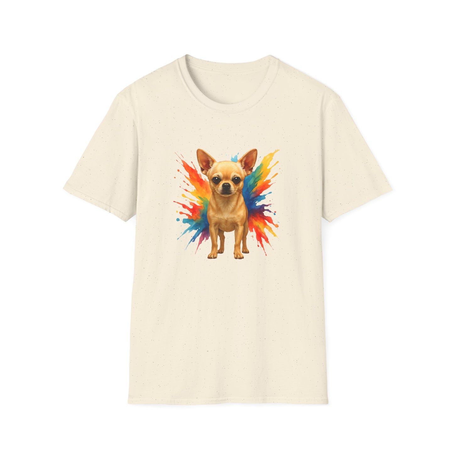 Chihuahua T Shirt – Color Splash Portrait – Unisex Fit