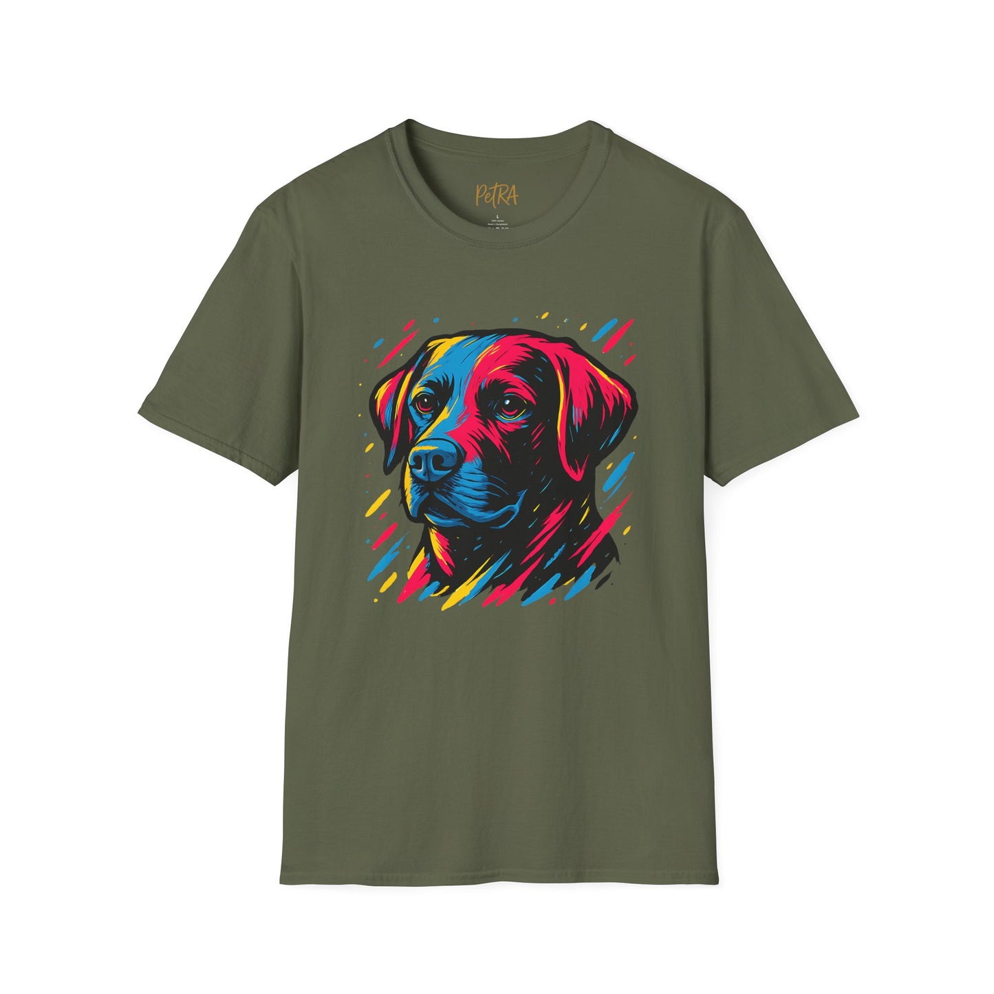 Labrador T Shirt – Neo Pop Art Portrait – Unisex Fit