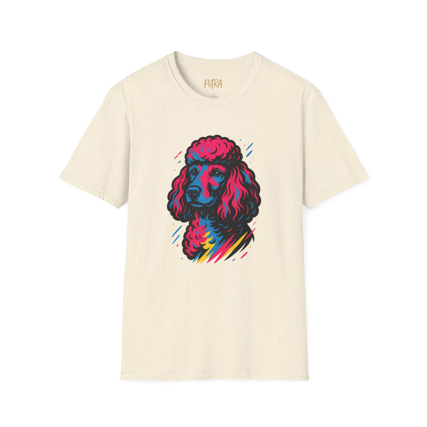 Poodle T Shirt – Neo Pop Art Portrait – Unisex Fit