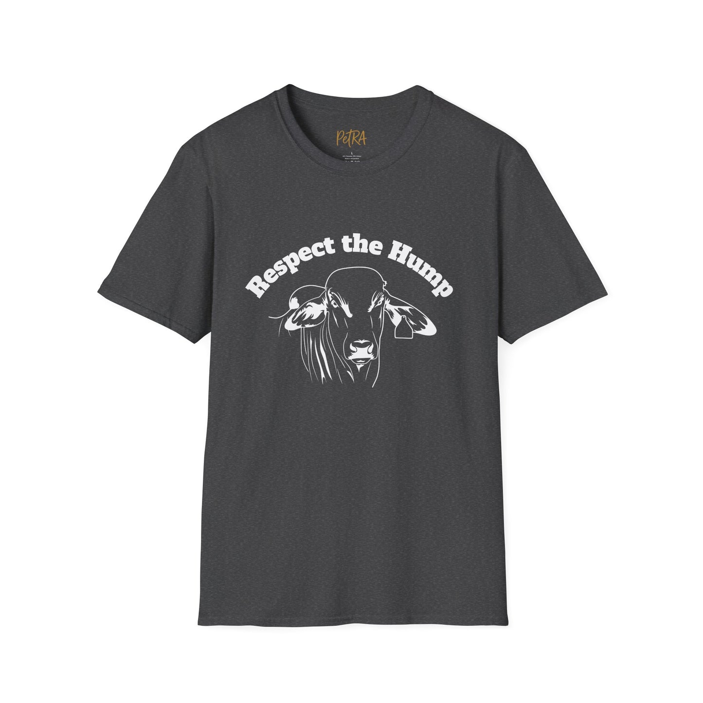 Brahman Tee – 'Respect the Hump' Breed Quote – Unisex Fit