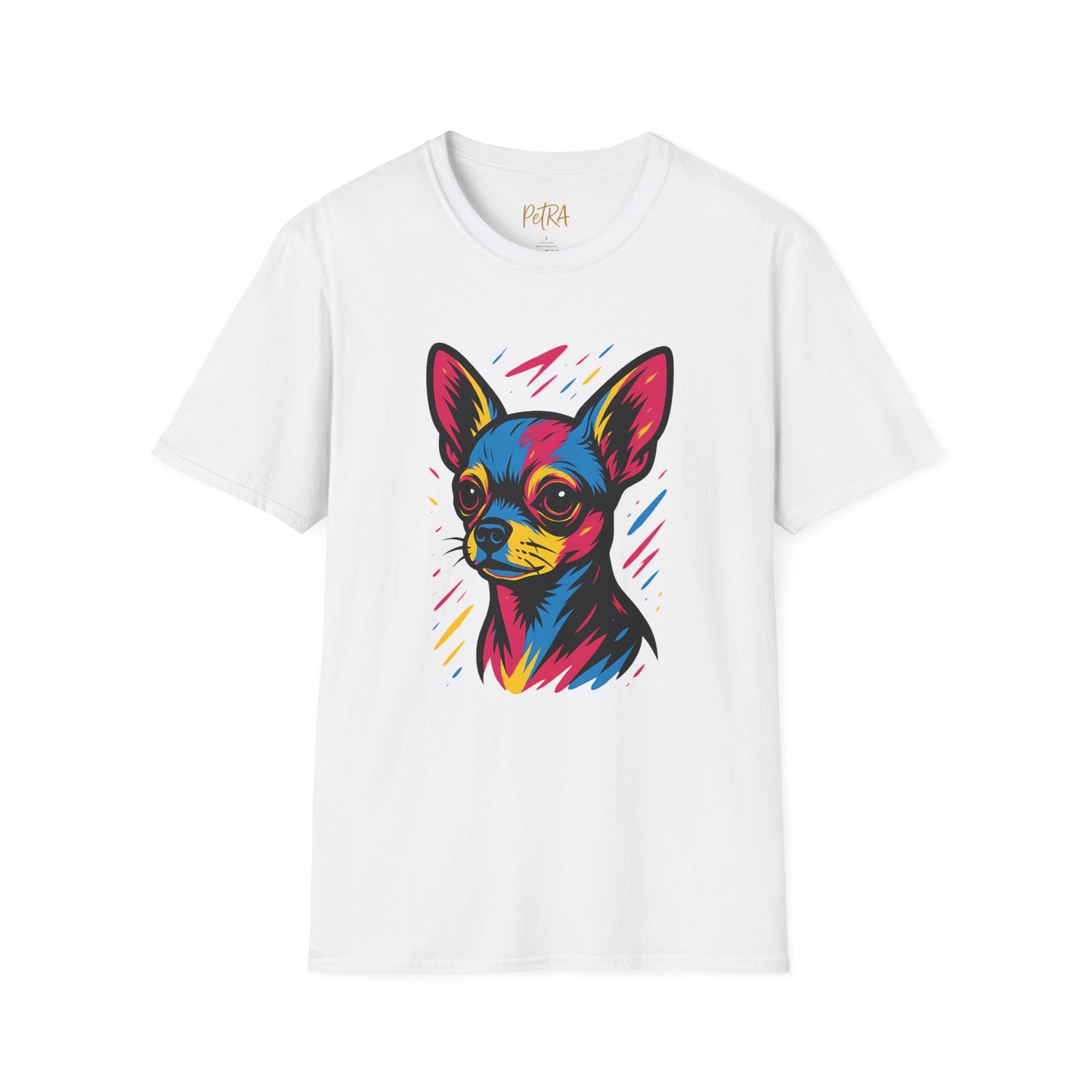 Chihuahua T Shirt – Neo Pop Art Portrait – Unisex Fit