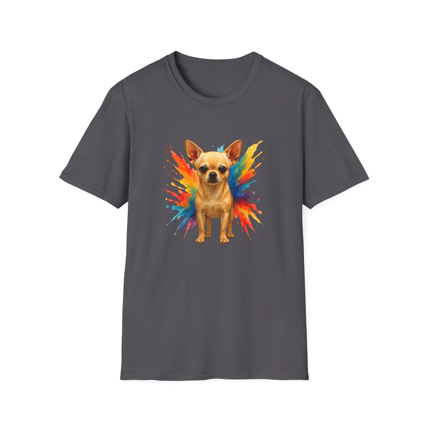Chihuahua T Shirt – Color Splash Portrait – Unisex Fit