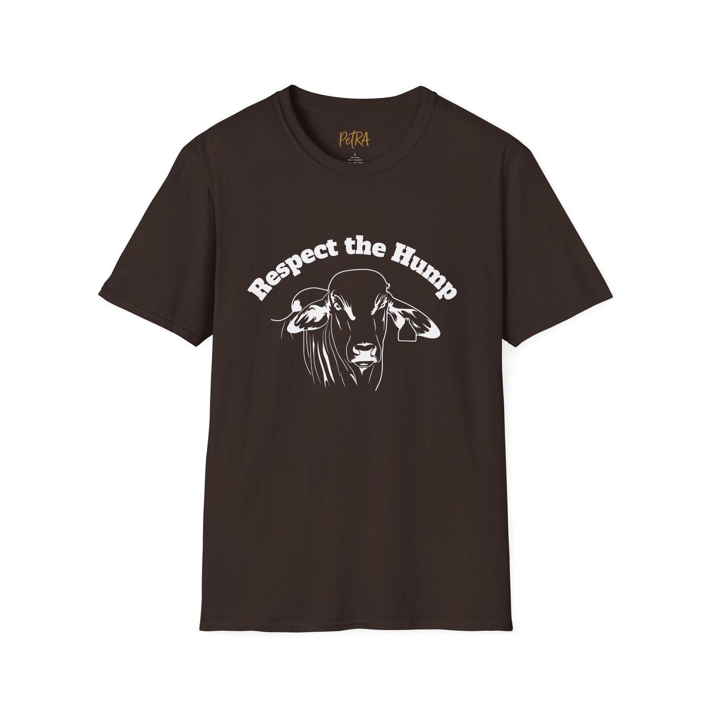 Brahman Tee – 'Respect the Hump' Breed Quote – Unisex Fit