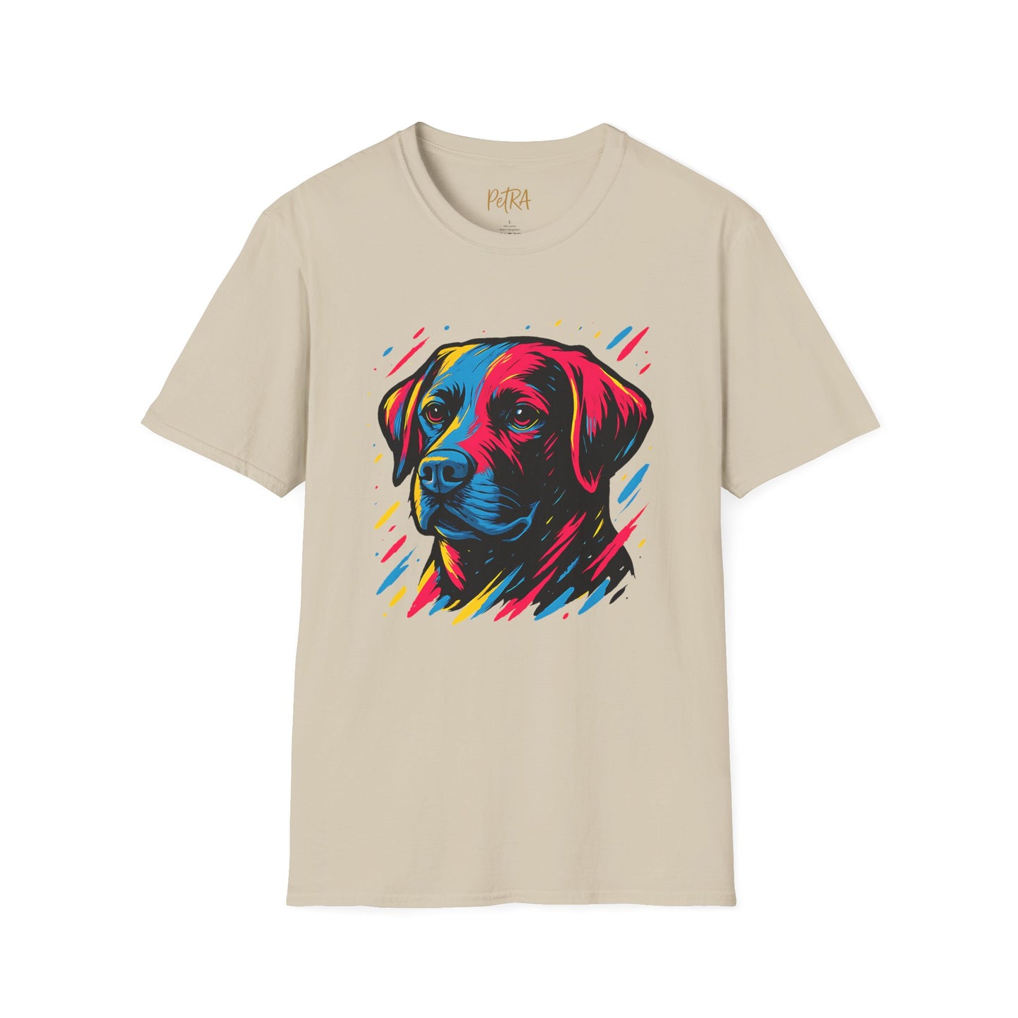 Labrador T Shirt – Neo Pop Art Portrait – Unisex Fit