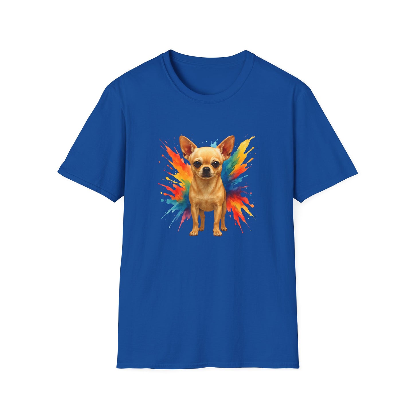 Chihuahua T Shirt – Color Splash Portrait – Unisex Fit
