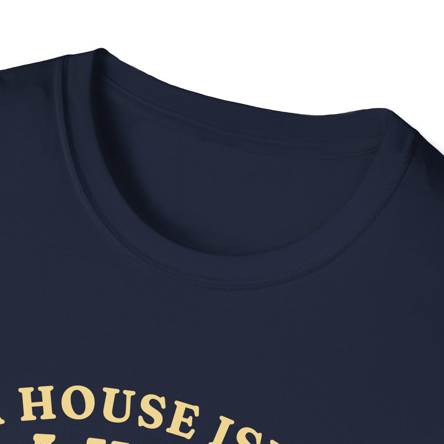 Cocker Spaniel T Shirt – 'A House Isn’t a Home' Quote – Unisex Fit