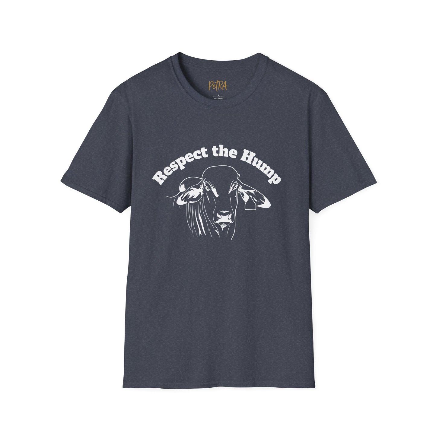Brahman Tee – 'Respect the Hump' Breed Quote – Unisex Fit