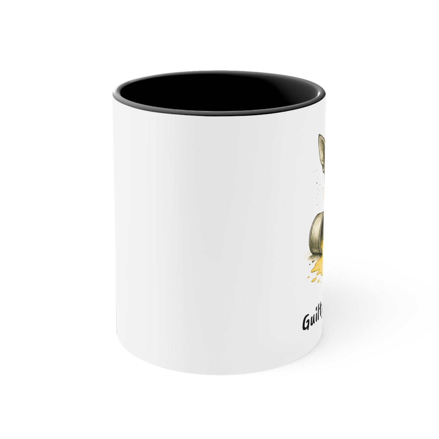Chihuahua Mug – 'Guilty but Adorable' Sketch Design – 11oz
