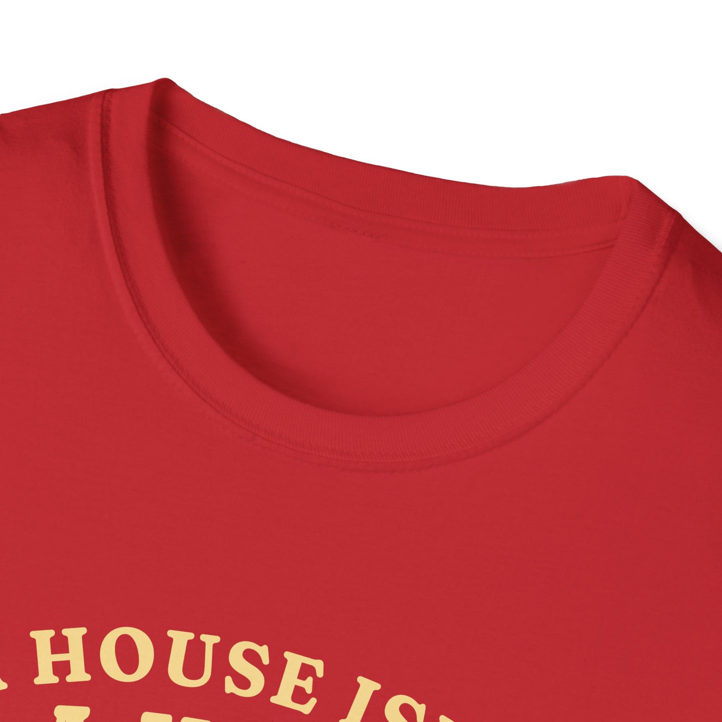 Cocker Spaniel T Shirt – 'A House Isn’t a Home' Quote – Unisex Fit