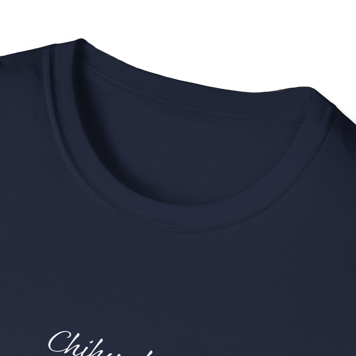 Chihuahua T Shirt – 'Dramatic AF' Sketch Design – Unisex Fit