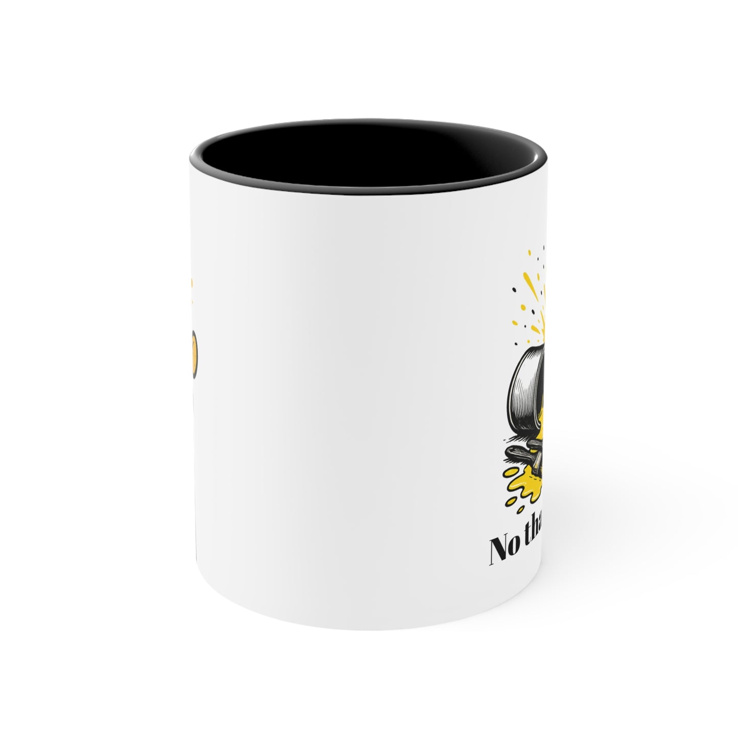 Staffy Mug – 'No Thanks Needed!' Sketch Design – 11oz