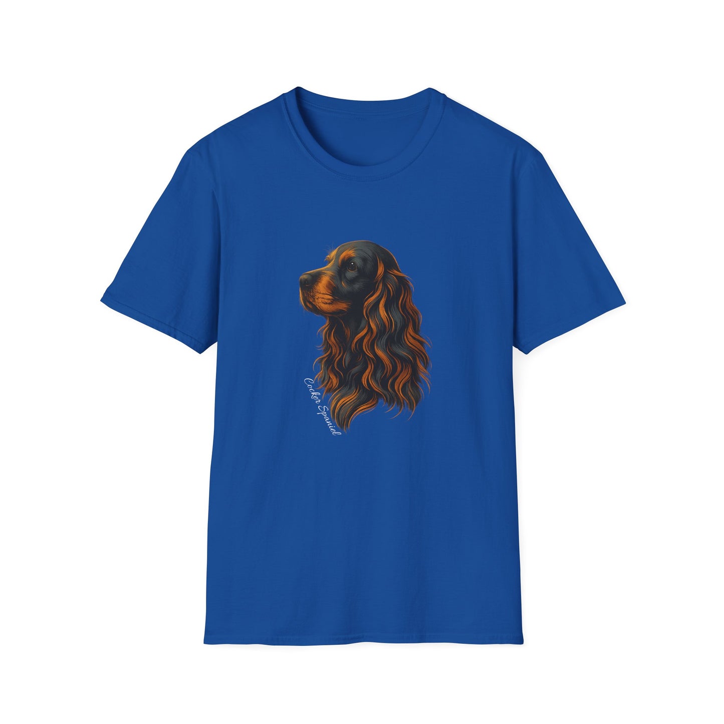 Cocker Spaniel T Shirt – Elegant Head Study Portrait – Unisex Fit