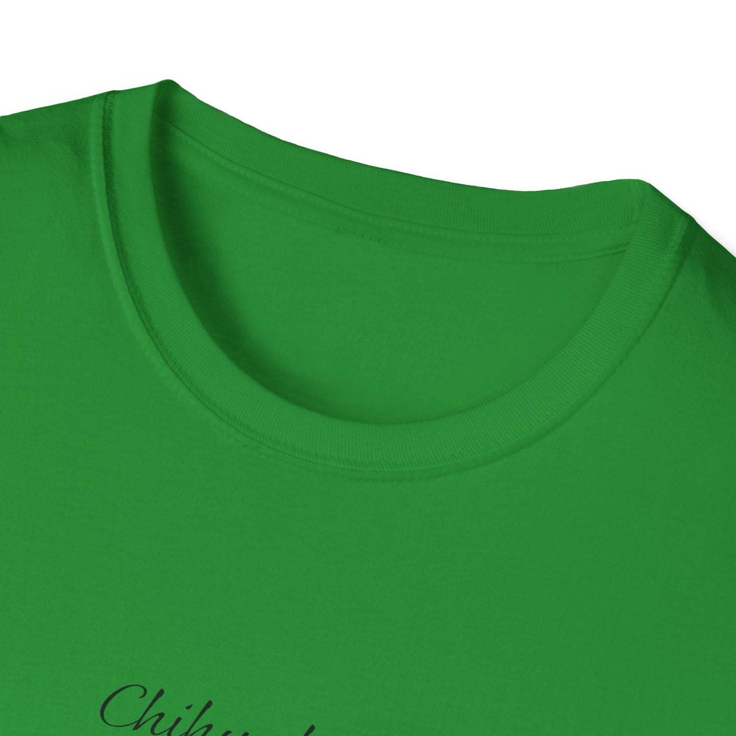 Chihuahua T Shirt – 'Dramatic AF' Sketch Design – Unisex Fit