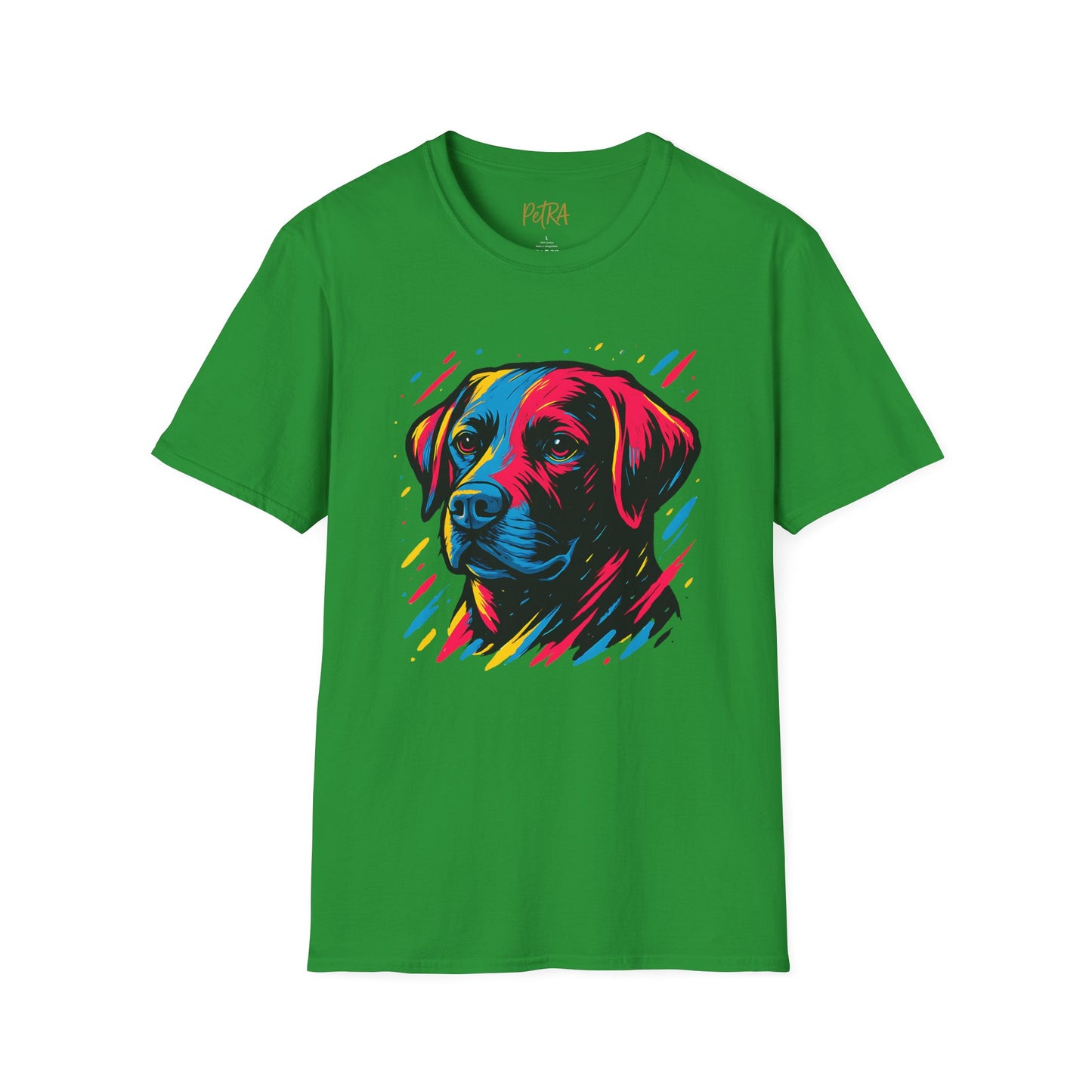Labrador T Shirt – Neo Pop Art Portrait – Unisex Fit