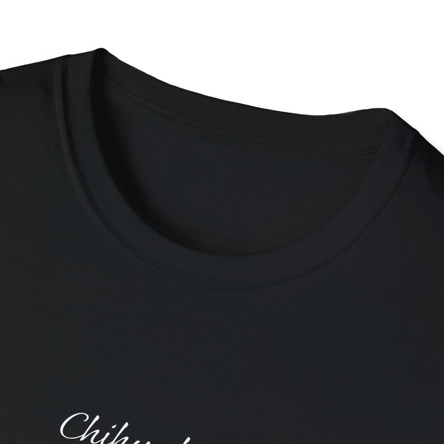 Chihuahua T Shirt – 'Dramatic AF' Sketch Design – Unisex Fit
