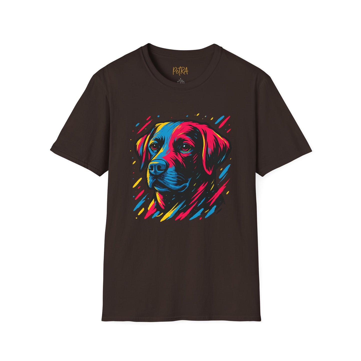 Labrador T Shirt – Neo Pop Art Portrait – Unisex Fit