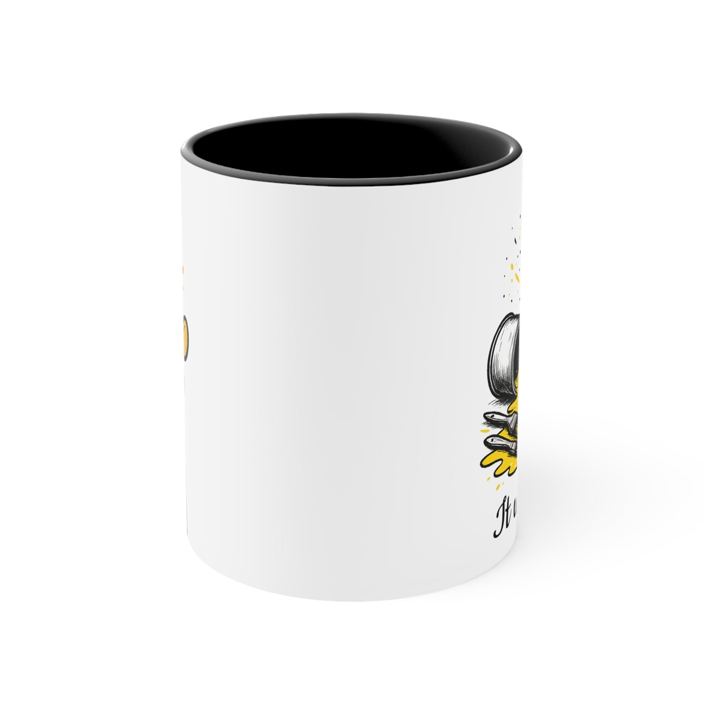 Cocker Spaniel Mug – ‘It Wasn’t Me’ Sketch Design – 11oz Accent