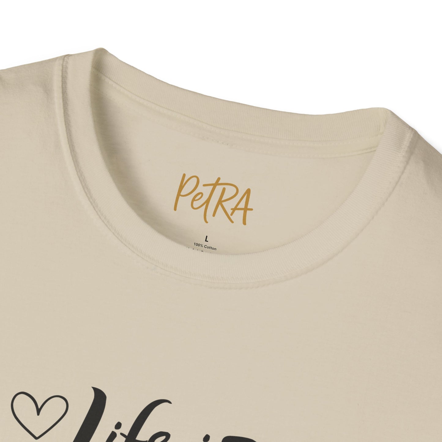 Dog Lover T Shirt – 'Life Is Better with a Dog' Quote Design – Unisex Fit